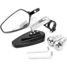 Mts GA09 Motosiklet Gidon Ayna Gri