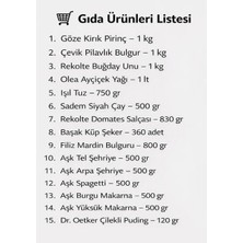 Akbiz Tarım Ramazan Kumanya Paketi 15 Parça 10,7 Kğ