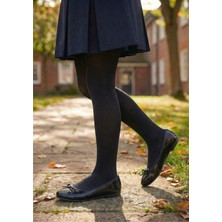 Pink Bunny Düz Desenli Külotlu Çorap