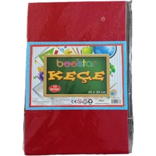 Beestar Keçe 10 Renk 20 x 30 cm