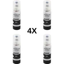 YB Epson 103 4 Adet Siyah Muadil Mürekkep L1110/L3110/L3111/L3150/L3151/L5190/