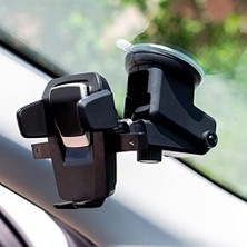 Profesyonel Vantuzlu Araba Araç Içi Akrobat Telefon Tutuculu Navigasyon Takip Oto Araç Içi Ayarlanabilir Uzunluk ve Başlık Vantuzlu Telefon Tutucu