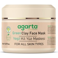 Agarta Doğal Yeşil Kil Maskesi 150 ml