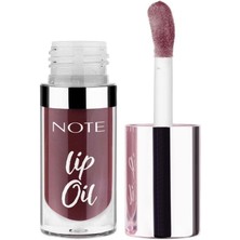 Note Lip Oil 30 Deep Berry Nemlendirici ve Parlatıcı Dudak Bakım Yağı, Mor