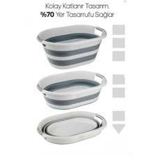 Katlanabilir Çamaşır Sepeti,katlanabilir Oyuncak Sepeti, Plastik Çamaşır Sepeti, Katlanabilir Çamaşır Selesi Hacmiyle Ideal Depolama 18 Lt Ideal Boy