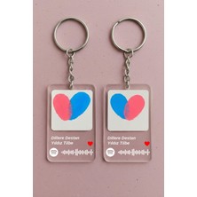 Makay Sevgili Parmak Izli Anahtarlık Yapma Seti