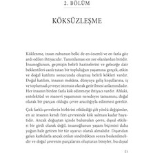 Kökler - Insanın ve Ruhun Ihtiyacı