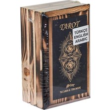 Star Tarot Oyun Kartı Ahşap Kutulu