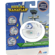 Harika Kanatlar Dönüşen Tekli Figür Yumbot Astra