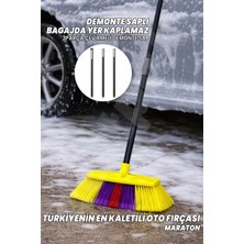 Destpak Bagajda Yer Kaplamaz Maraton Oto Fırçası - Premium Oto Fırçası - Demonte 110CM Sap - Yumuşak