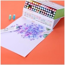 Platube 60’lı Brush Pen Çift Taraf Marker Kalem Seti Bullet Jurnal Mandala Eskiz Boyama Seti