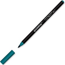 4200 Fırça Uçlu Porselen Kalemi - Turkuaz - 1 Kalem - Fırça Ucu 1-4 mm