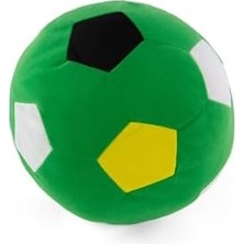 Wyswyg "kumaş Top" Sparka Softball 20 cm Çap – Futbol Topu Yeşil-Beyaz – Yıkanabilir – Yaş Sınırlaması Yoktur