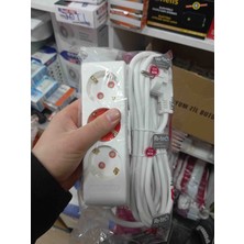 Mutlusan 3 Lü 20 Metre Grup Priz (3x1.5 Ttr Kablolu)