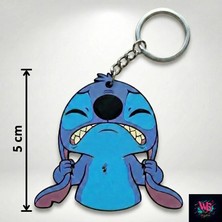 WLS Studio Stitch Sevimli Figür Anahtarlık | 1 Adet & 5 cm