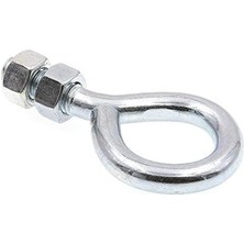 9066782 Somunlu Göz Cıvataları, 3/8"-16 x 2-1/2", Çinko Kaplama Çelik, 20'li Paket