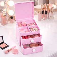 Ark Code 3000 Sweet Storage Pembe – Çekmeceli Masaüstü Kırtasiye, Makyaj ve Ev Organizer