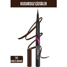 Luua Maybelline New York Hyper Precise All Day Eyeliner - 710 Forest Brown -Kahverengi
