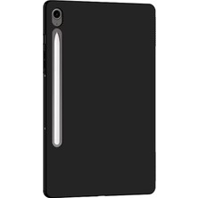 Forzacase Samsung Galaxy Tab S10 Fe Plus 13.1 X620 Tablet ile Uyumlu Silikon Kılıf Siyah - FC155