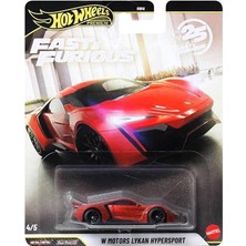 Hot Wheels Premium Series 25.yıl Özel Fast & Furious W Motors Lykan Hypersport HNW46 - JHW70-LA10