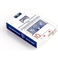 ® Prestige Rider Back 100% Plastic Index Playing