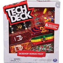 Tech Deck SK8SHOP Bonus Paketi, Otantik Kaykay ve Aksesuar Içeren Parmak Kaykay Seti, 25. Yıl Dönümü Setleri, Rastgele Seçim, Farklı Ürünlerden Derleme
