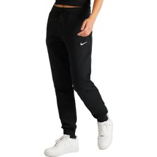Nike Sportswear Phoenix Fleece Kadın Eşofman Altı Standart Kalıp Siyah Rahat Tasarım