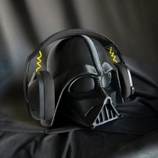 Muammo Star Wars Darth Vader Kulaklık Tutucu, Masaüstü Dekoratif Kulaklık Tutacağı, Kulaklık Standı - 20 cm