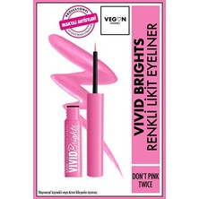 Luua Nyx Professional Makeup Vivid Brights Likit Eyeliner - Don't Pink Twice