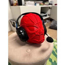 Muammo Spiderman Kulaklık Standı, Özel Tasarım Masaüstü Kulaklık Tutacağı/tutucu, 20 cm