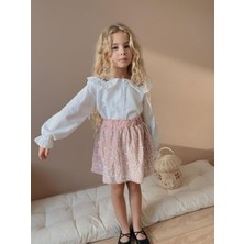 Butik Kız Çocuk Payet Etekli Gömlekli 2'li Takım