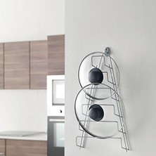 77333 'mango' Kapak Askısı 23X7X42CM, Metal, Metalik Gri, Karton