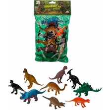 Sunman 9 Lu Dinozor Figür Seti 12-20 cm