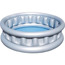 Büyük Metalik Uzay Gemisi Şişirilebilir Havuzu (152X43 Cm) 51080