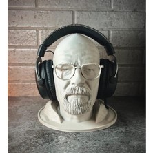 Muammo Walter White Bust Breaking Bad Kulaklık Tutacağı Kulaklık Standı 20 cm Figür