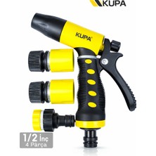 Kupa Otomatik Tabanca 4 Lü Set 1/2 Inç  - Güçlü Kaliteli Yapı - Rahat Kullanım