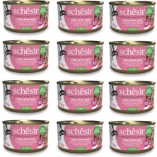 Schesir Ton ve Jambonlu Tam ve Dengeli Jöleli Kedi Konservesi 85 Gr. x 12 Adet