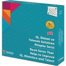 6'lı Set 9+ Yaş / Iq, Dikkat ve Yetenek Geliştiren Kitaplar Serisi
