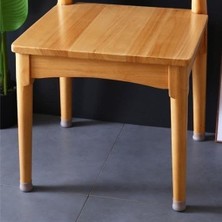 8 Adet Silikon Masa ve Ayağı Için Kaydırmaz Çizdirmez Mobilya Çorabı