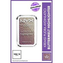 Luua Nyx Professional Makeup Buttermelt Highlighter Kremsi Pudra Aydınlatıcı - 45 Butta In Black