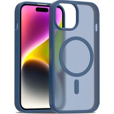 Pazarcan Iphone 15 Jota Magsafe Kapak - Lacivert