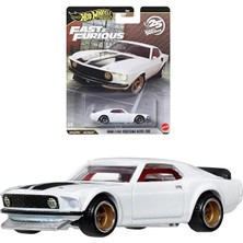 Hot Wheels Premium Series 25.yıl Özel Fast & Furious 1969 Ford Mustang Boss 302  HNW46 - JHW72-LA10