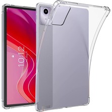 Forzacase Lenovo Tab M11 11 Inch ile Uyumlu Anti Shock Silikon Kılıf Şeffaf - FC014