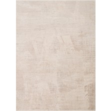 Eko Halı Mahal Mood 05 Beige Grey Viskon ile Üretilen Modern Vintage Desenli Sık Dokuma Makine Halısı Yeni Ürün