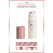 Luua L'oreal Paris L'oréal Paris Lumi Glass Islak Bitişli Stick Aydınlatıcı - 620 Glassy Pink Ballet