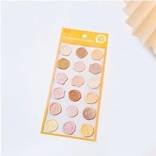 Guguk Sarı Temalı Wax 3D Pul Seti • Bullet Journal