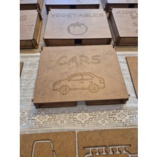 Boyama Şablon Seti ARABALAR