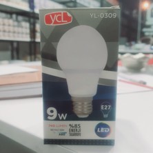 Ycl 9W LED Ampul BEYAZ-740LM  3 Adet