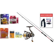 SHIMANO Sienna Spinning Sensitive 2,11M 0,5-7g&fujin Ajime 500 Lrf Seti