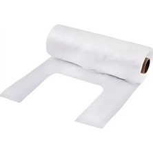 Şengür Ambalaj Orta Boy Hışır Market/manav Şeffaf Rulo Atlet Poşet -150'LI Rulo